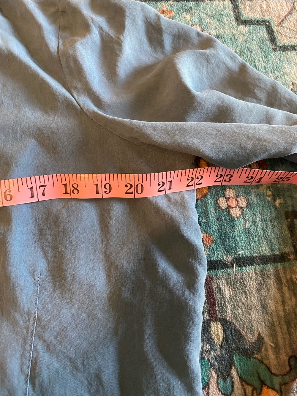Coldwater Creek silk Button-Front Top - Picture 4 of 7